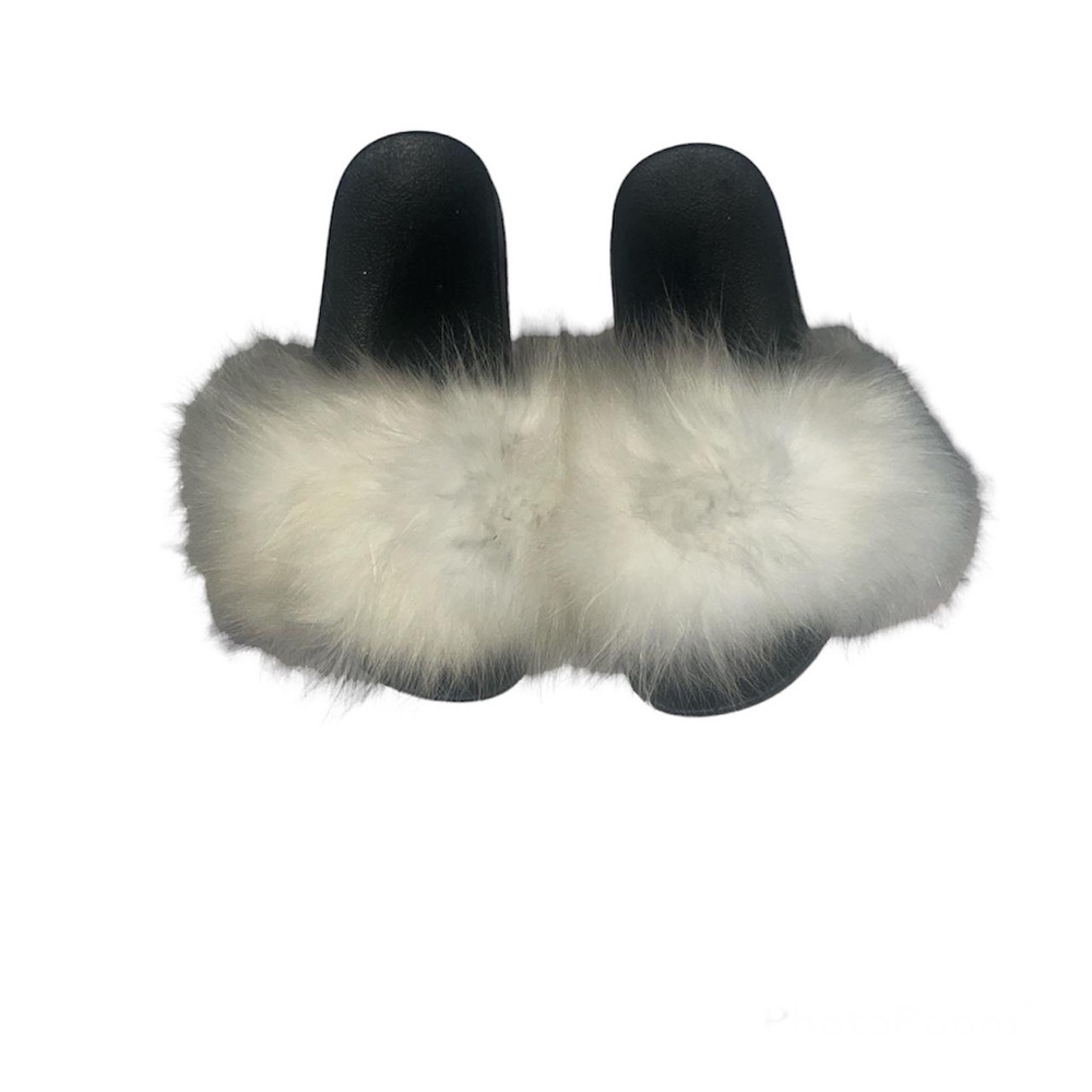 Fox Fur Slides